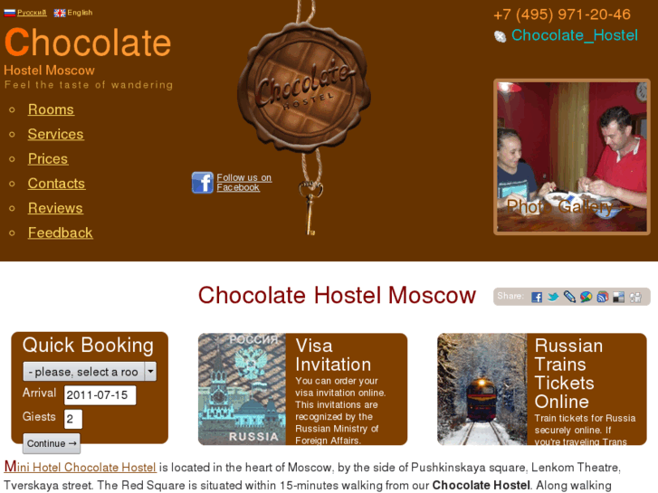 www.chocohostel.com