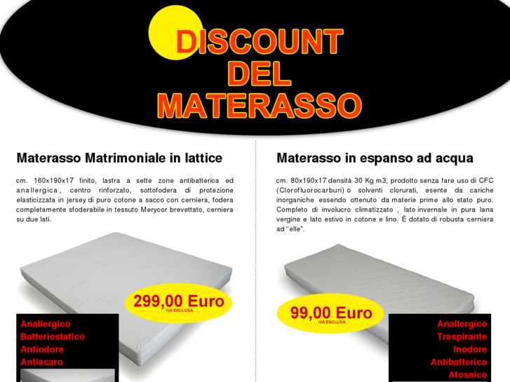 www.discountmaterasso.com