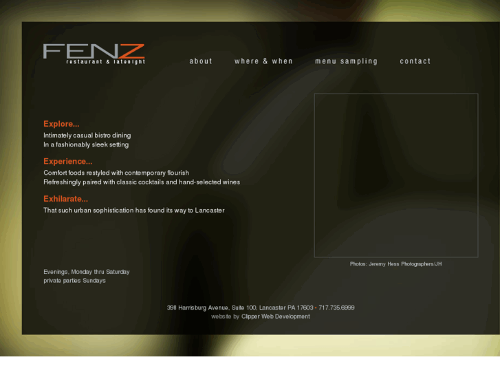 www.fenzrestaurant.com