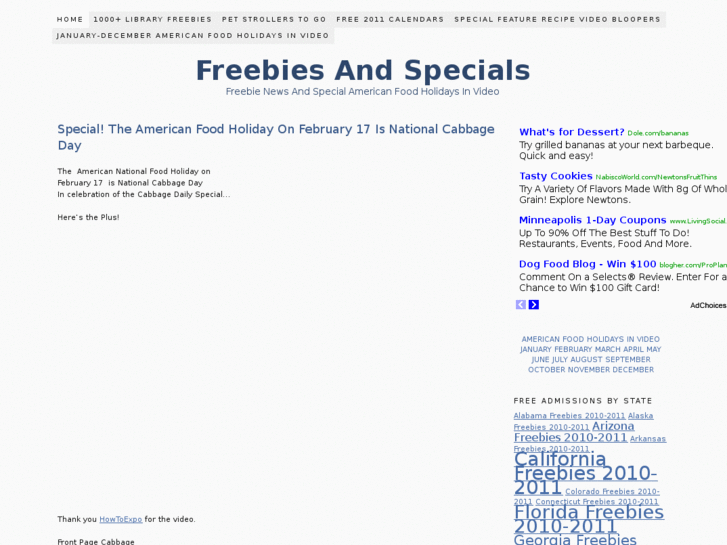 www.freebiesandspecials.com