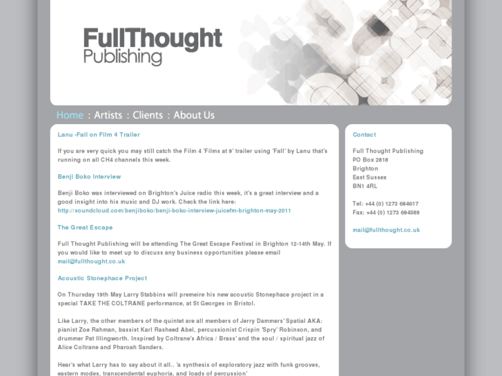 www.fullthought.co.uk