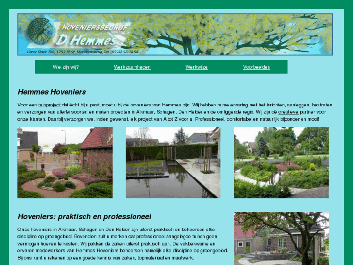 www.hoveniers-tuinonderhoud-schagen-alkmaar.nl