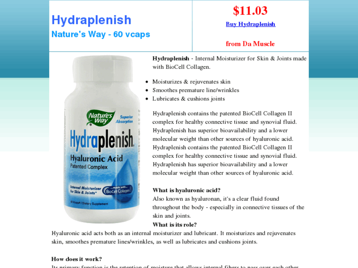 www.hydraplenish.com