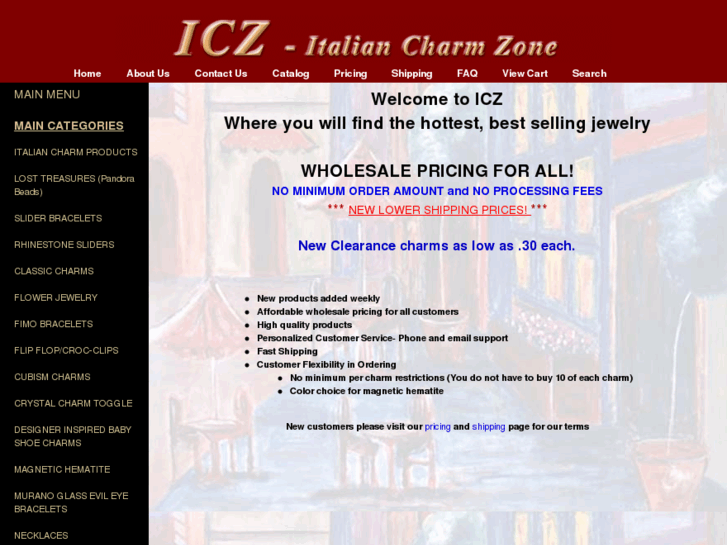 www.italiancharmzone.com