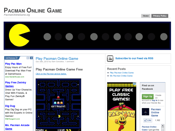 www.pacmanonlinegame.org