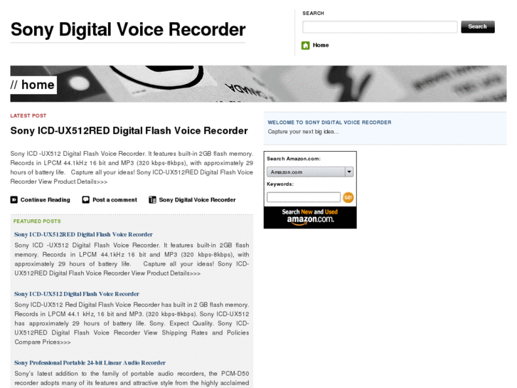 www.sonydigitalvoicerecorder.com