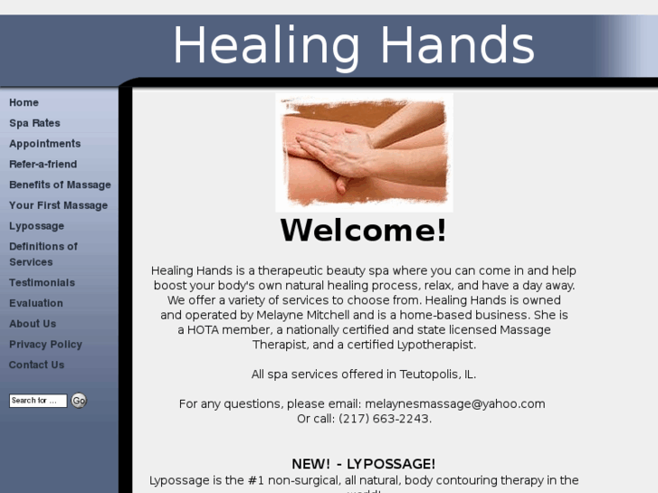 www.thesehealinghands.net