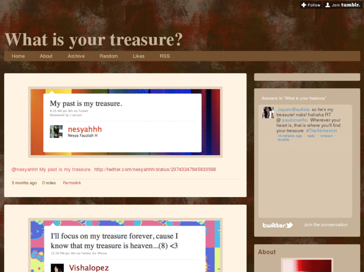www.whatisyourtreasure.com