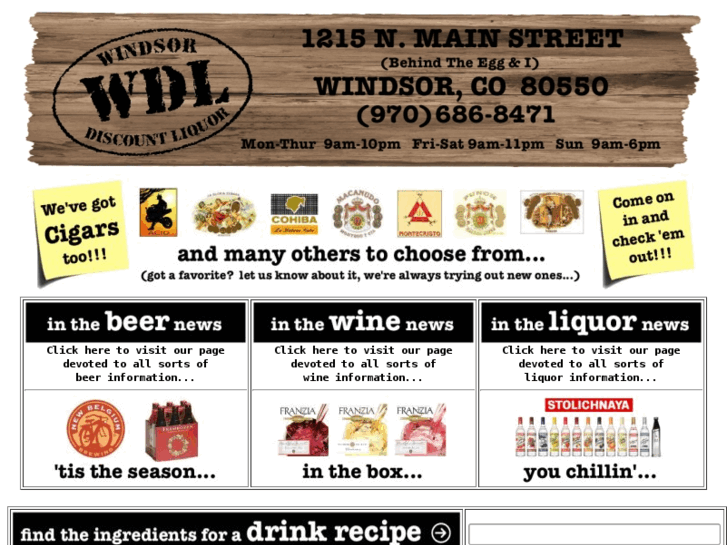 www.windsordiscountliquor.com