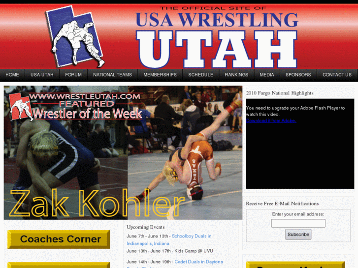 www.wrestleutah.com