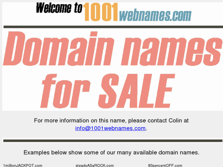 www.1001webnames.com