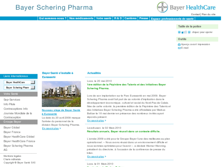 www.bayerscheringpharma.fr