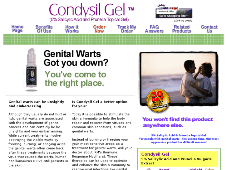 www.condysilgel.com