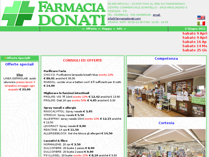 www.farmaciadonati.com