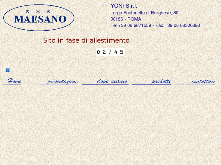 www.maesano-roma.com