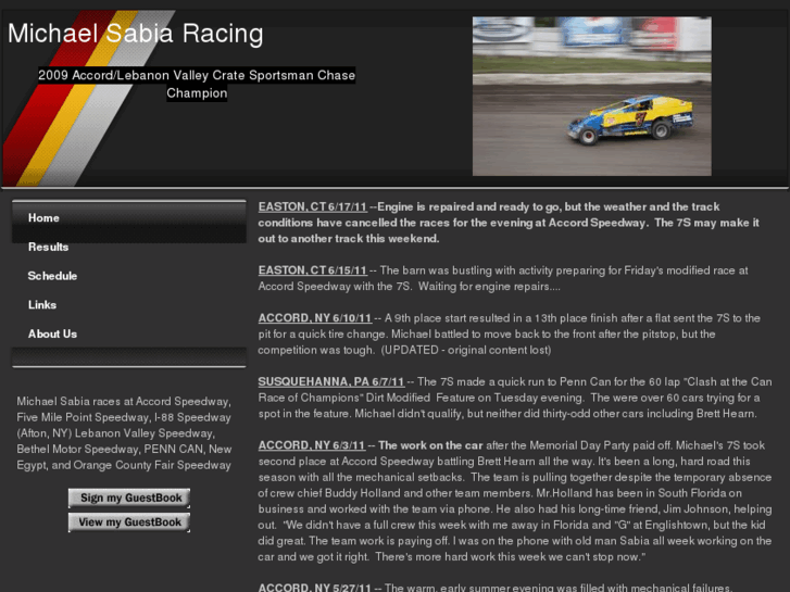 www.michaelsabiaracing.com