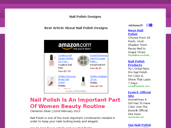 www.nailpolishdesigns.net