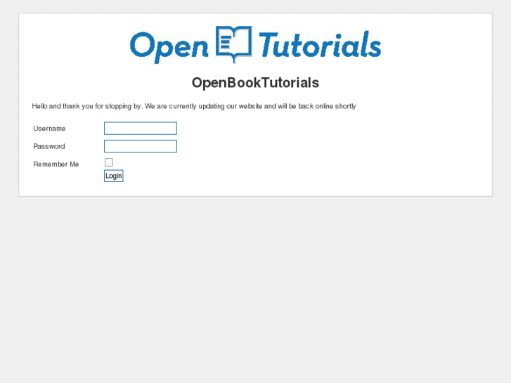 www.openbooktutorial.com