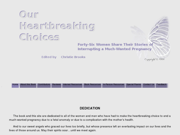 www.ourheartbreakingchoices.com