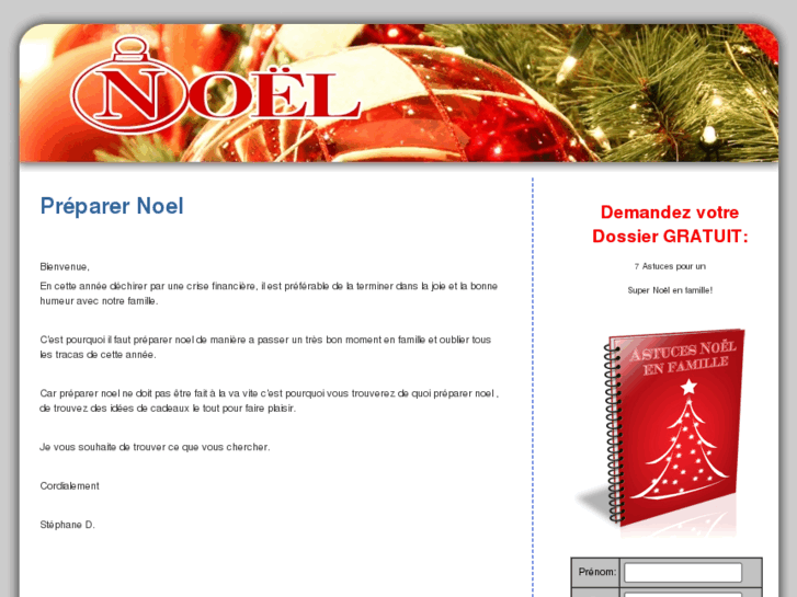 www.preparernoel.com