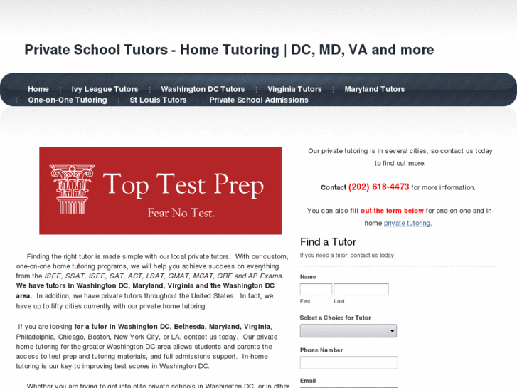 www.privateschooltutors.com