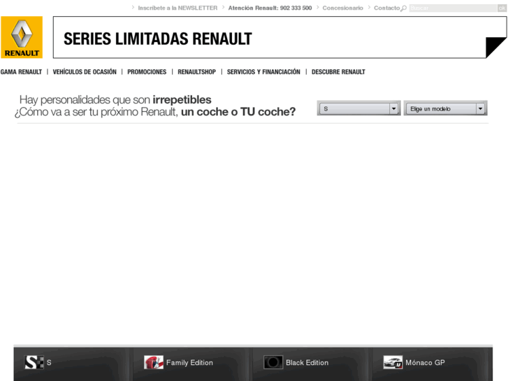 www.serieslimitadasrenault.es