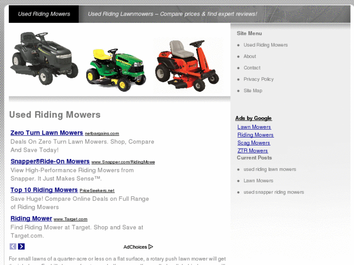 www.usedridingmowers.org