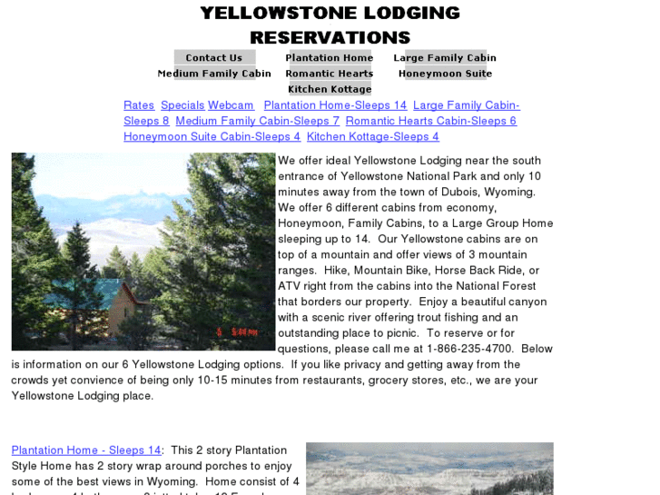 www.yellowstonelodgingreservations.org