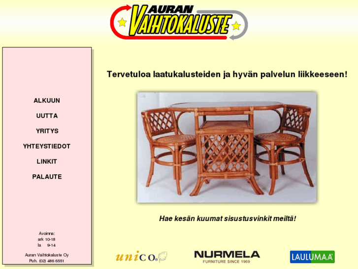 www.auranvaihtokaluste.com