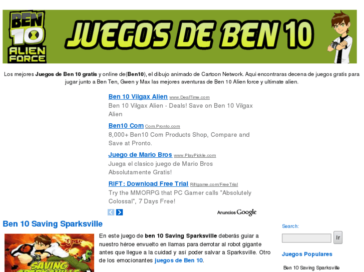 www.ben10juegos.org