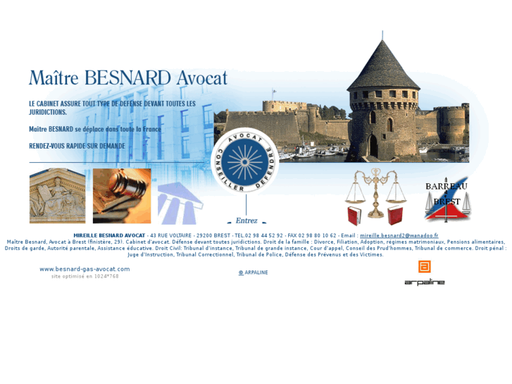 www.besnard-gas-avocat.com