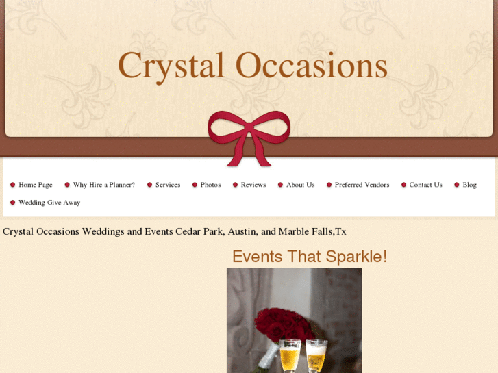 www.crystaloccasionsevents.com