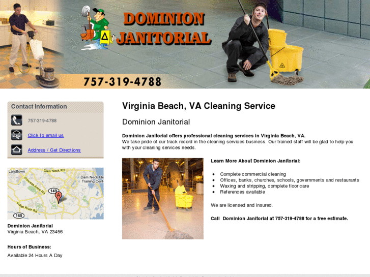 www.dominianjanitorial.com