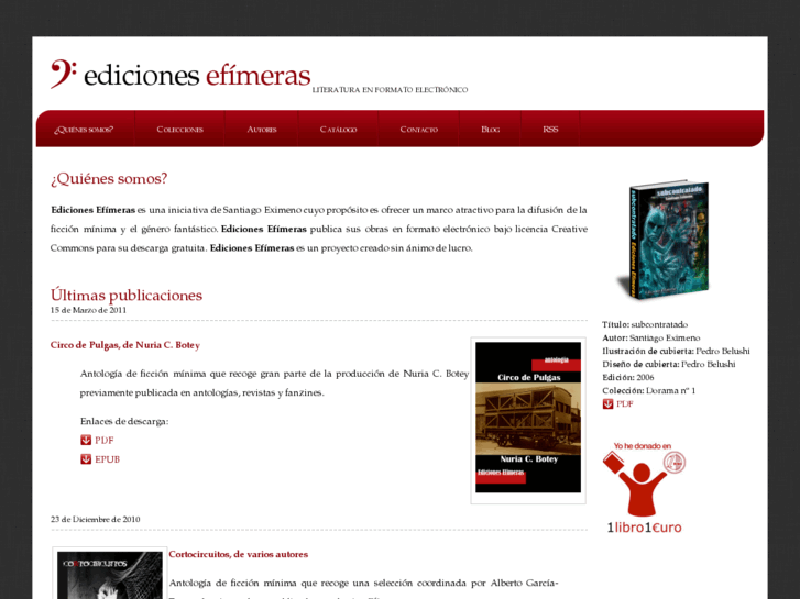 www.edicionesefimeras.com