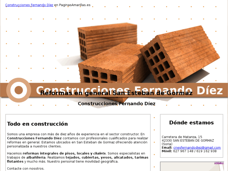 www.fernandodiezconstrucciones.es