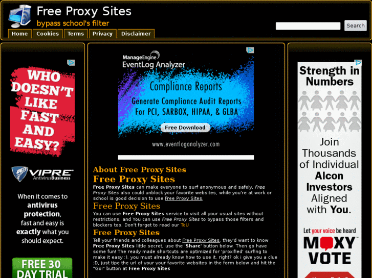 www.free-proxy-sites.com