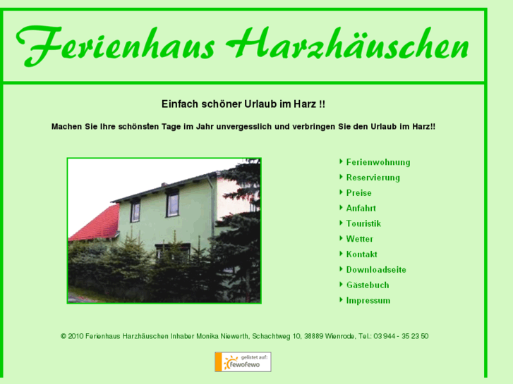 www.harzhaeuschen.com