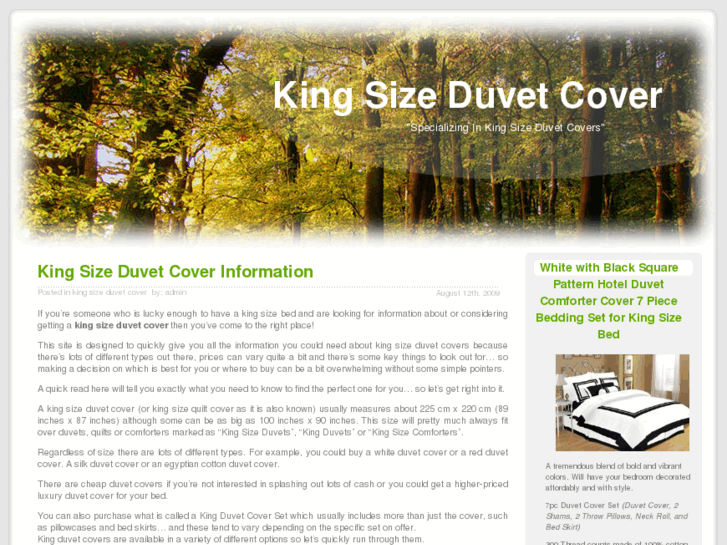 www.kingsizeduvetcover.org