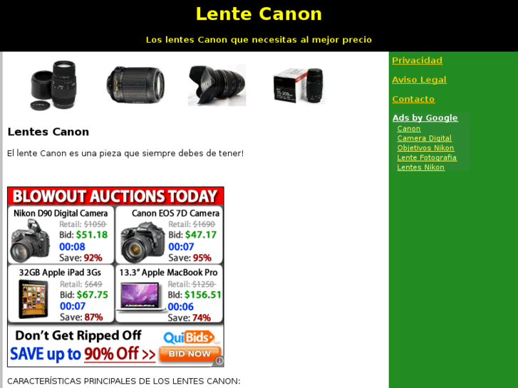 www.lentecanon.com