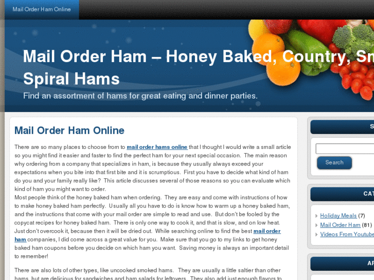 www.mailorderham.com