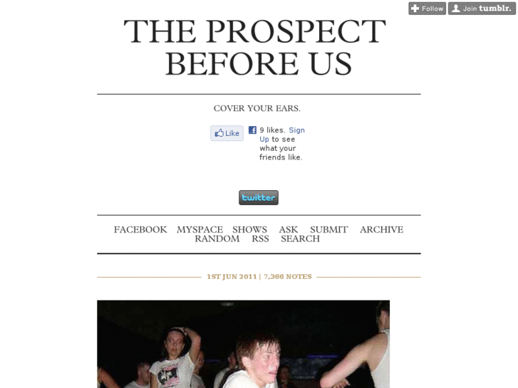 www.theprospectbeforeus.com