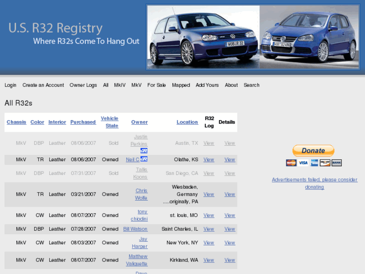 www.usr32registry.org