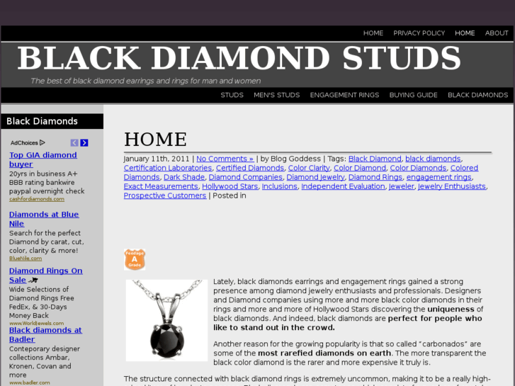 www.blackdiamondstuds.org