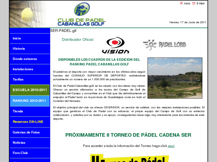 www.clubdepadelcabanillasgolf.com