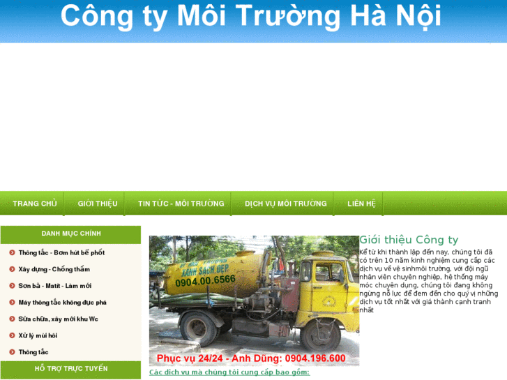 www.congtymoitruongdothi.com