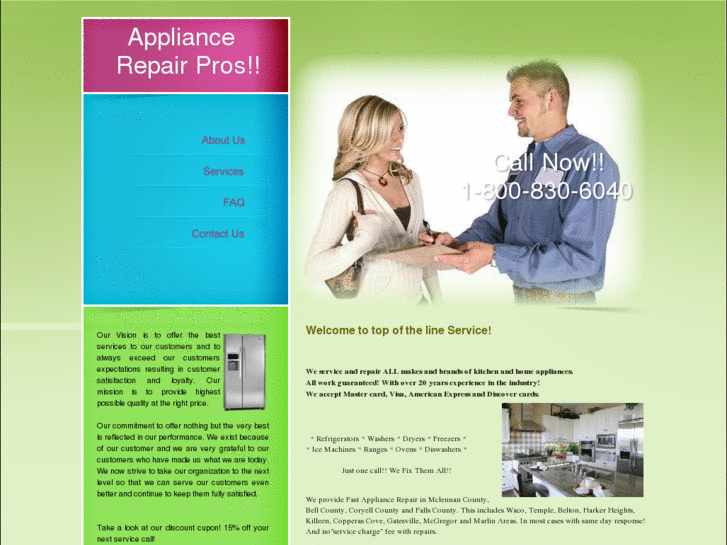 www.fastappliancerepair.net