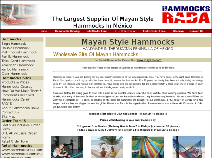 www.hamacas.us