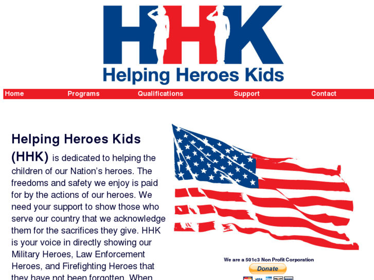 www.helpingheroeskids.org