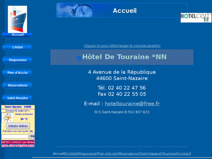 www.hotel-de-touraine.com