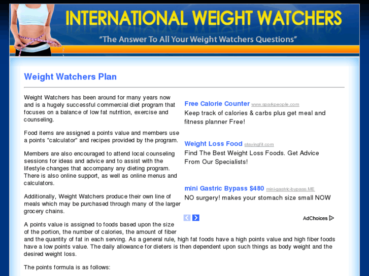 www.internationalweightwatchers.info